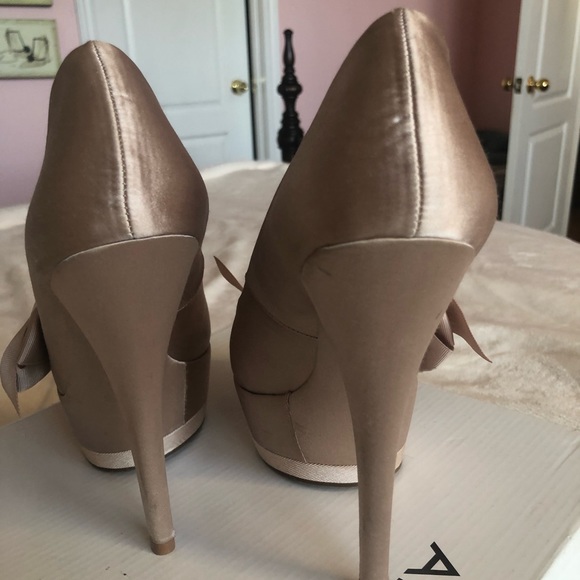 Aldo Prucha champagne colour heels size 9 - Picture 7 of 12